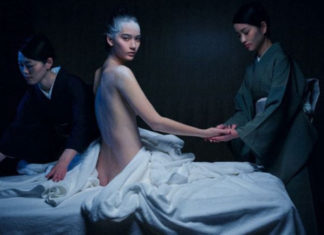 Fashion Editorial : Mona Matsuoka by Michel Comte for Vogue Italia May…