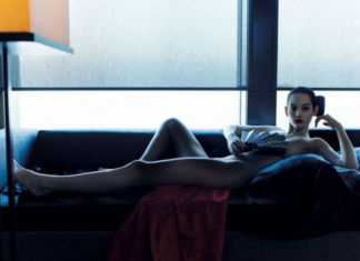 Fashion Editorial : Mona Matsuoka by Michel Comte for Vogue Italia May…