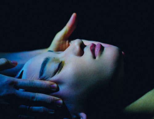 Fashion Editorial : Mona Matsuoka by Michel Comte for Vogue Italia May…