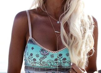 Swimsuits, Swimwear & Bathing Suits for Women 2017/2018 : Boho bikini…