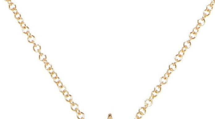 Luxury Jewelry 2017/2018 : 14kt gold and rose cut raw diamond starburst necklace – Luna Skye…