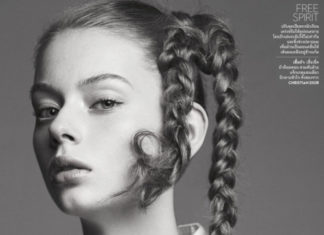 Fashion Editorial : “Knot’s Landing”
Lauren de Graaf by Natth…