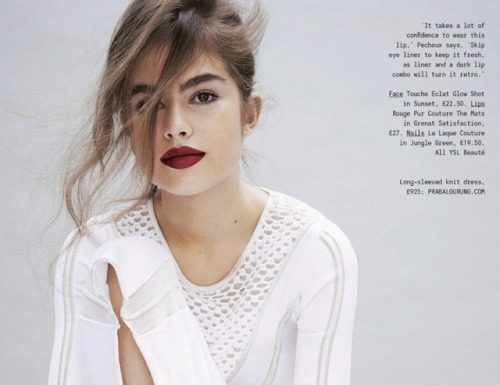 Fashion Editorial : “Best of Beauty”
Lily-jean Harvey by Jem Mitchell…