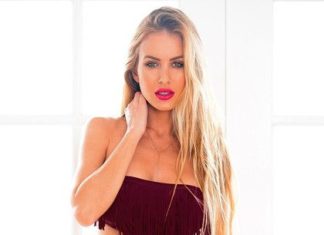 Best Swimwear 2017/2018 : Floral and Fringe Bikini Set