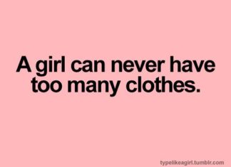 Fashion Quotes : True story…