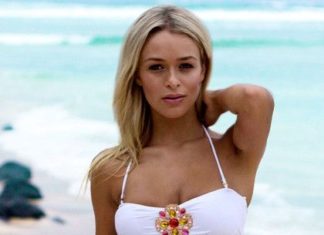 Best Swimwear 2017/2018 : Floral Jewelry Bikini Set – Hot Pink