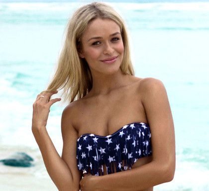 Best Swimwear 2017/2018 : Stars & Stripes Tassels Bikini