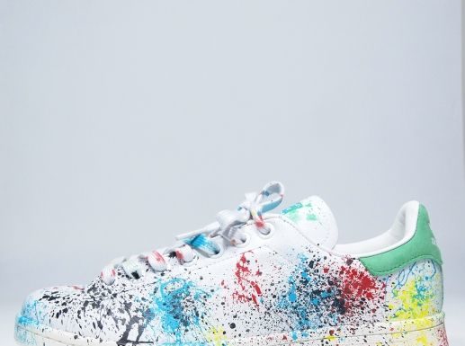 Best Baskets & Sneakers 2017/2018 : Adidas Original Stan Smith RXL Custom Paint Stains