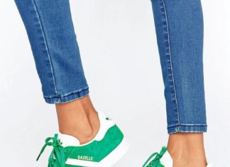 Best Baskets & Sneakers 2017/2018 : Image 1 – Adidas Originals – Gazelle – Baskets en daim – Vert forêt…