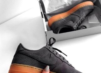 Best Baskets & Sneakers 2017/2018 : Sneakers women – Nike Air Force 1 low suede grey (©endzel_)…