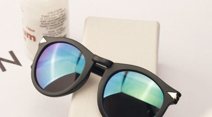 Best Summer Accessories 2017/2018 : 2014 new Vintage retro metal round frame sunglasses Reflective fashion brand des…