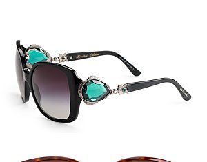 Best Summer Accessories 2017/2018 : BVLGARI – Oversized Stone Embellished Sunglasses