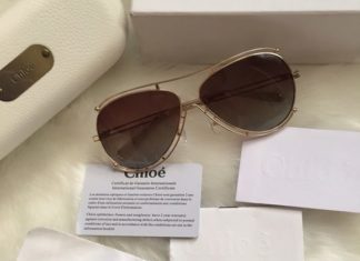 Best Summer Accessories 2017/2018 : Chloe isidora aviator sunglasses