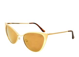 Best Summer Accessories 2017/2018 : Cool Mirror Lens Designer Fashion Retro Metal Cat Eye Sunglasses C1220 – FREYR…