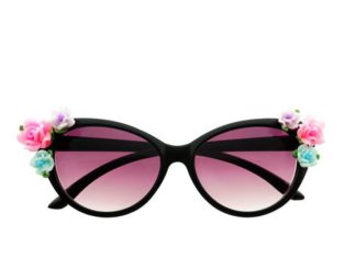 Best Summer Accessories 2017/2018 : Cute Flowers Designer Fashion Style Retro Cat Eye Sunglasses C88 – FREYRS – Be…