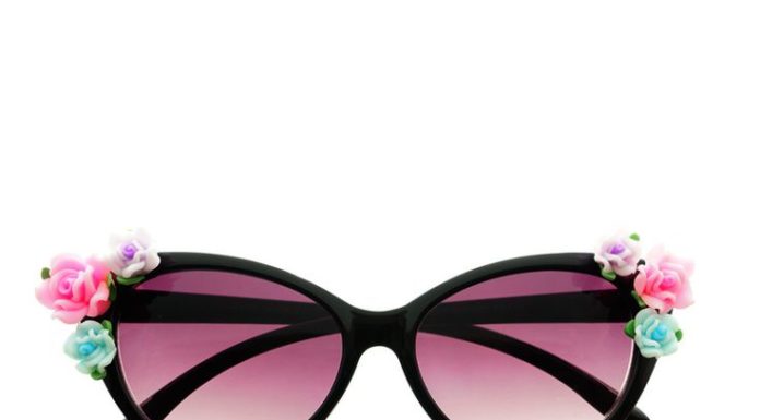 Best Summer Accessories 2017/2018 : Cute Flowers Designer Fashion Style Retro Cat Eye Sunglasses C88 – FREYRS – Be…