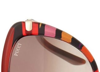 Best Summer Accessories 2017/2018 : Emilio Pucci Large Printed Cat-Eye Sunglasses…