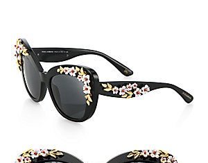 Best Summer Accessories 2017/2018 : enabled: true label: Dolce & Gabbana -Rose Cat’s-Eye Sunglasses