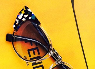 Best Summer Accessories 2017/2018 : FENDI COLORFUL DOTS CAT EYE iamitalian.com…