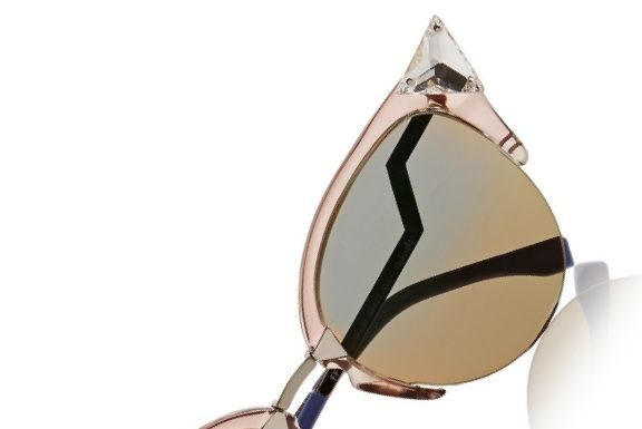 Best Summer Accessories 2017/2018 : Fendi Crystal Embellished Cat-Eye Sunglasses…