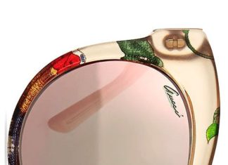 Best Summer Accessories 2017/2018 : Gucci Fabric-Embed Round Sunglasses, Floral Beige | Purely Inspiration…