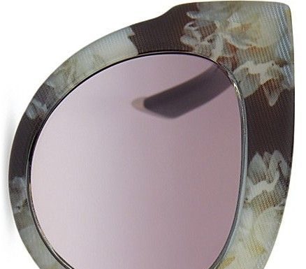 Best Summer Accessories 2017/2018 : MAX MARA Reddish cat-eye sunglasses…