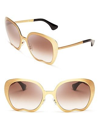 Best Summer Accessories 2017/2018 : Miu Miu Oversized Apple Sunglasses | Bloomingdale's…