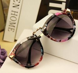 Best Summer Accessories 2017/2018 : Online Shop New 2014 Vintage Sunglasses Women Brand Designer Round Retro Sun Gla…
