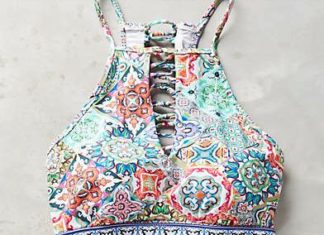 Best Summer Accessories 2017/2018 : Printed Nanette Lepore Bikini…