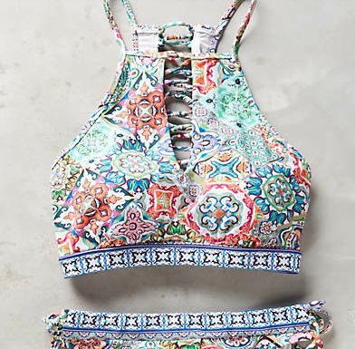 Best Summer Accessories 2017/2018 : Printed Nanette Lepore Bikini…