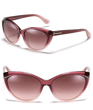Best Summer Accessories 2017/2018 : Tom Ford Martina Cat Eye Sunglasses | Bloomingdale’s