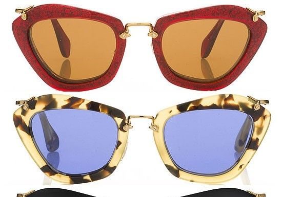 Best Summer Accessories 2017/2018 : Über Fashion Marketing: Miu Miu Eye Candy Sunglasses