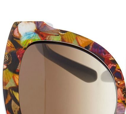 Best Summer Accessories 2017/2018 : Valentino Camouflage Butterfly Sunglasses…