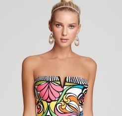 Best Summer Accessories 2017/2018 : White,Halter Floral Sexy Charming One-piece Swimwear,One-Piece