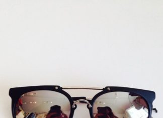 Best Summer Accessories 2017/2018 : Wonderland Stateline Matt Black Silver Mirror Sunglasses…