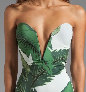 Best Swimsuits 2017/2018 : Beach Riot palm print one piece…