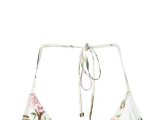 Best Swimsuits 2017/2018 : DOLCE & GABBANA – cherry blossom print bikini…