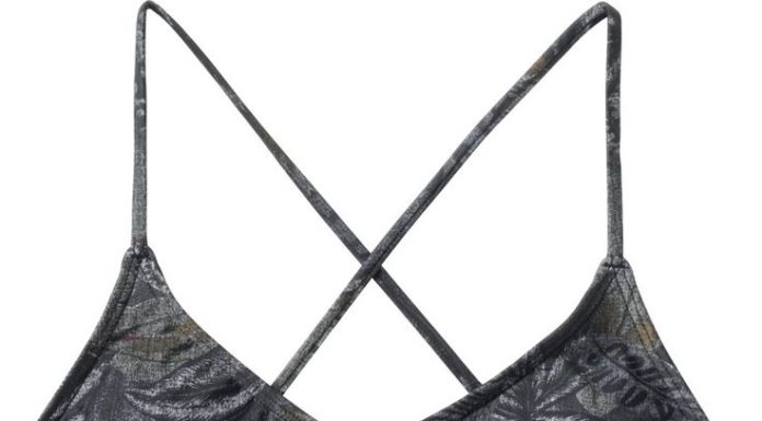 Best Swimsuits 2017/2018 : Island Punk Criss Cross Swim Top | RVCA