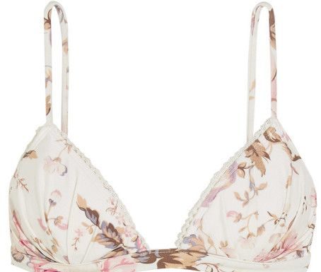 Best Swimsuits 2017/2018 : NET-A-PORTER – Zimmermann Eden floral-print triangle bikini