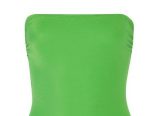 Best Swimsuits 2017/2018 : Norma Kamali | Bishop bandeau swimsuit