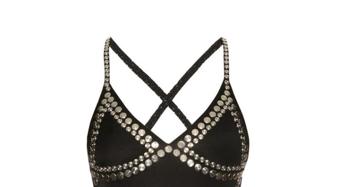 Best Swimsuits 2017/2018 : Stud Slip Mio swimsuit | Norma Kamali | MATCHESFASHION.COM US