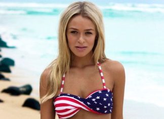 Best Swimwear 2017/2018 : American Flag Bikini