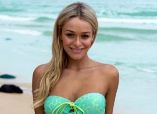 Best Swimwear 2017/2018 : Cut Out Front Mint Bikini Set