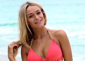 Best Swimwear 2017/2018 : Gold Chain Bikini Set – Coral