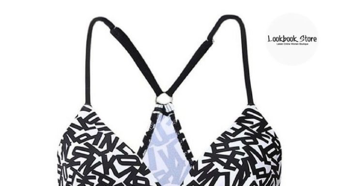 Best Swimwear 2017/2018 : Swimwear // Be fun and playful when you wear this black trim board shorts bikini…
