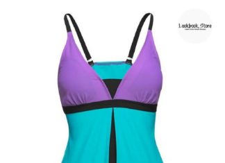 Best Swimwear 2017/2018 : Swimwear // Being fashionable on a hot summer day is easy with this black and pu…