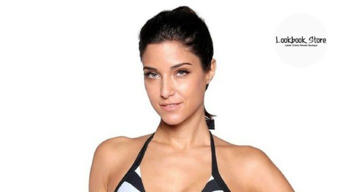 Best Swimwear 2017/2018 : Swimwear // Don this black and white striped halter swim dress and you never hav…