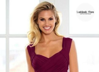 Best Swimwear 2017/2018 : Swimwear // If you're not ready for a two-piece bikini yet, then this bordea…