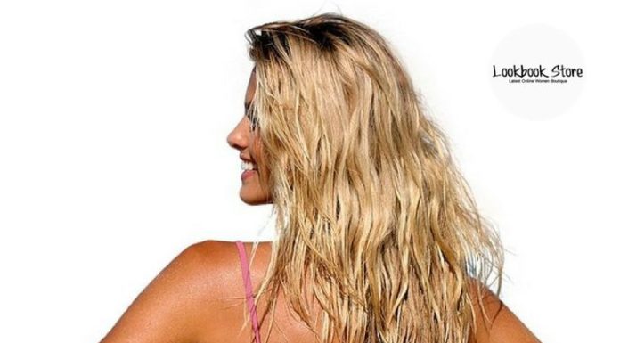 Best Swimwear 2017/2018 : Swimwear // Make a lasting impression as you wear this sexy deep blush halter sw…