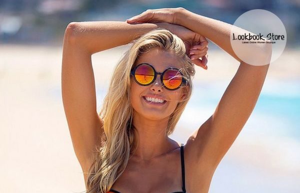 Best Swimwear 2017/2018 : Swimwear // Show how gorgeous you can be in this sexy neon orange bikini set….